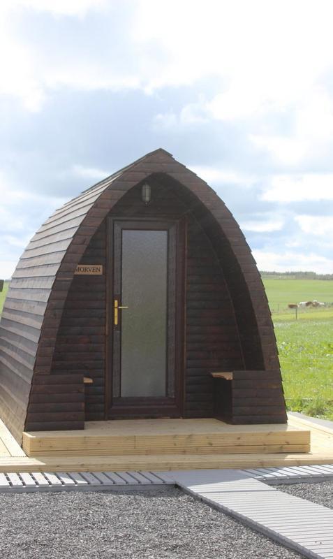 Hillside Camping Pods And Shepherd'S Hut Wick  Extérieur photo